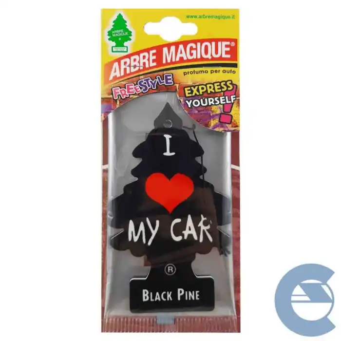 Arbre Magique Mono Black Pine 102282 Profumatore Per Ambiente Auto Quantità Limitata