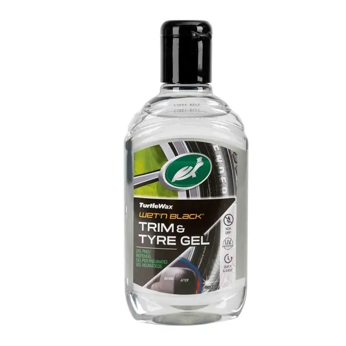 Wet 'n' Black Lucida Pneumatici E Guarnizioni 300 Ml Turtle Wax Must-Have