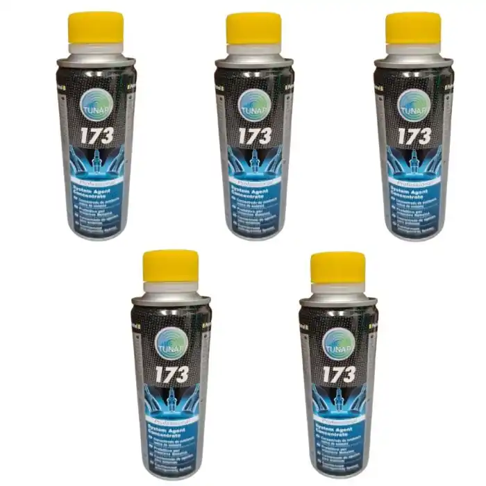 Spedizione Espresso Tunap 173 Protettivo Per Iniezione Benzina 200ml Additivo Concentrato 5 Pezzi