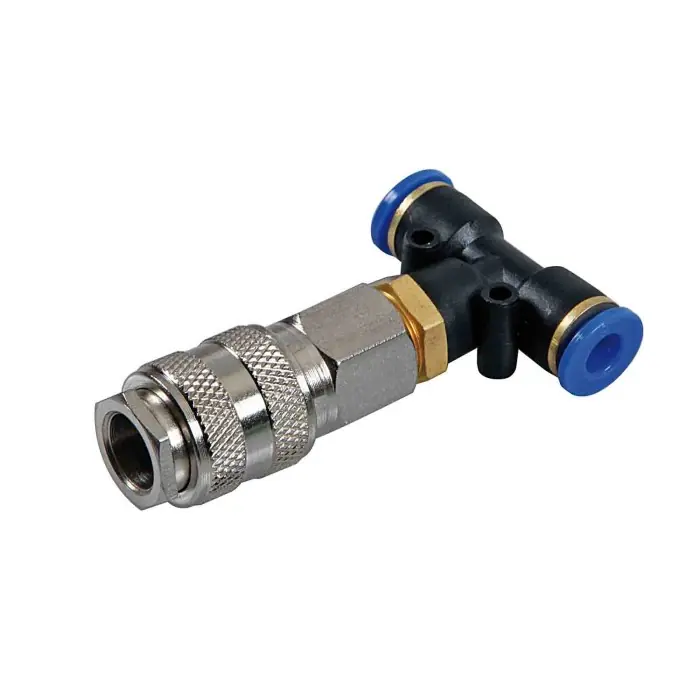 Offerta T 5 Connettore Aria Ad Attacco Rapido Ø 8 Mm Raccordi E Connettori