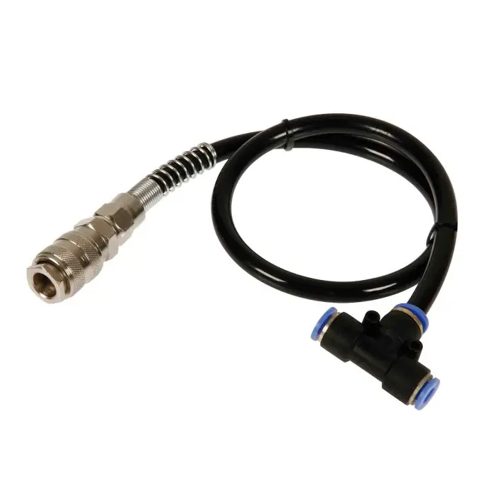 T 2 Connettore Aria Ad Attacco Rapido Ø 6 Mm Con Prolunga 50 Cm Raccordi E Connettori Must-Have