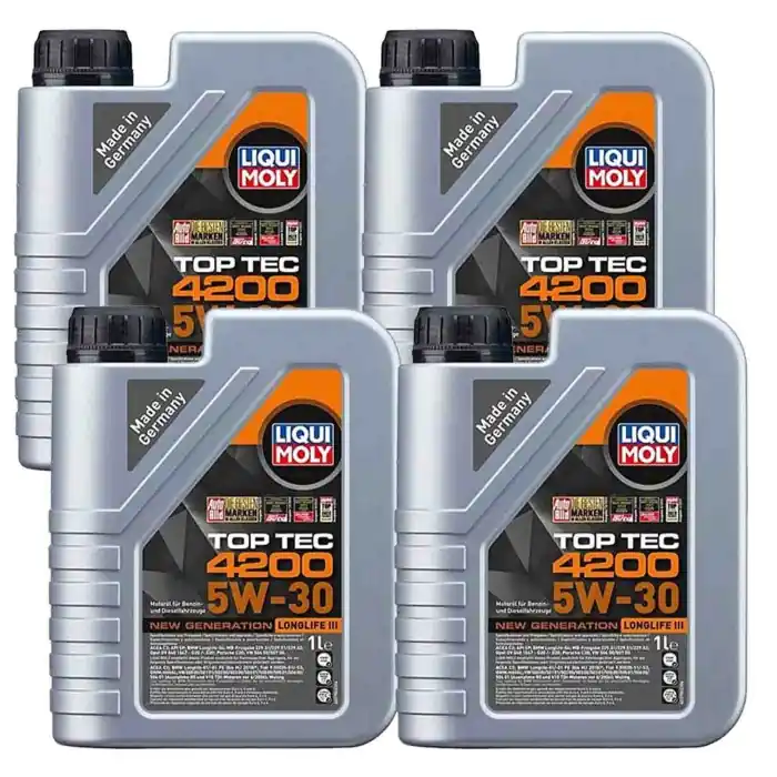 Liqui Moly 8972 Top Tec 4200 5w30 4 Litri Olio Motore Benzina E Diesel Scelto Dai Clienti