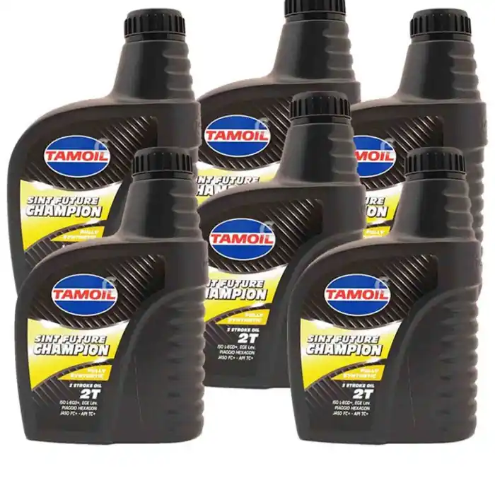 Solo Oggi Tamoil Sint Future Champion 2t 6 Litri Olio Motore A 2 Tempi Alte Prestazioni