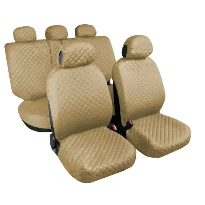 Compra Adesso Biba Set Fodere Coordinate Beige Coprisedili Set Completo Coprisedili