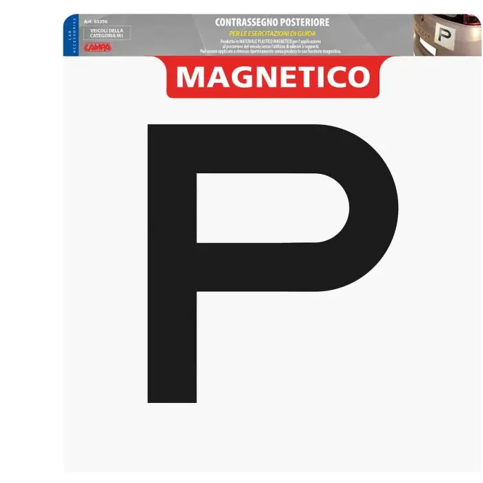 Compra Oggi Stesso Contrassegno Per Esercitazioni Guida Magnetico Posteriore Contrassegni Targhe E Contrassegni
