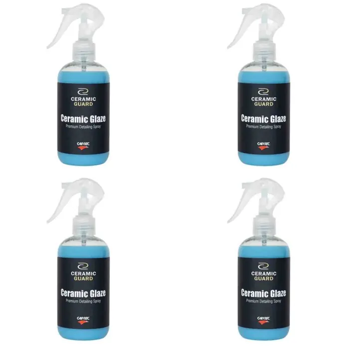 Soddisfatti O Rimborsati Cartec - Ceramic Glaze - Rivestimento Protettivo, Trattamento Ceramico Nanotecnologico E Idrofobico Per Carrozzeria Auto 4 Pezzi