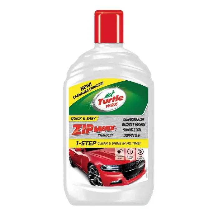 Zip Wax Shampoo Cera 500 Ml Turtle Wax Bestseller