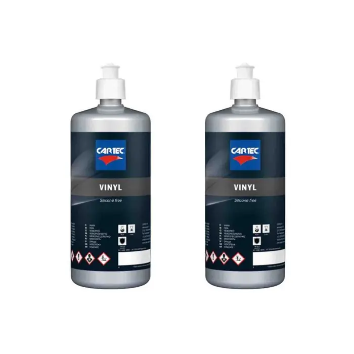 Solo Oggi Vinyl Silicon Free - Ravvivante Plastiche Esterne E Gomme Per Auto, Nero Per Plastiche E Protettivo 1 Litro 2 Pezzi