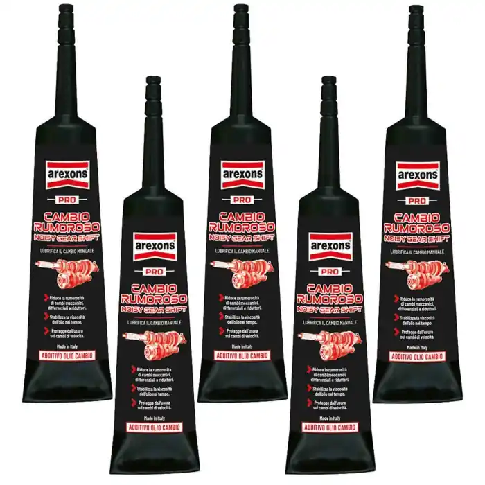 Arexons Cambio Rumoroso 9847 Kit Promo 5 Pezzi X 125ml Lubrificante Protettivo Professionale Prezzo Conveniente