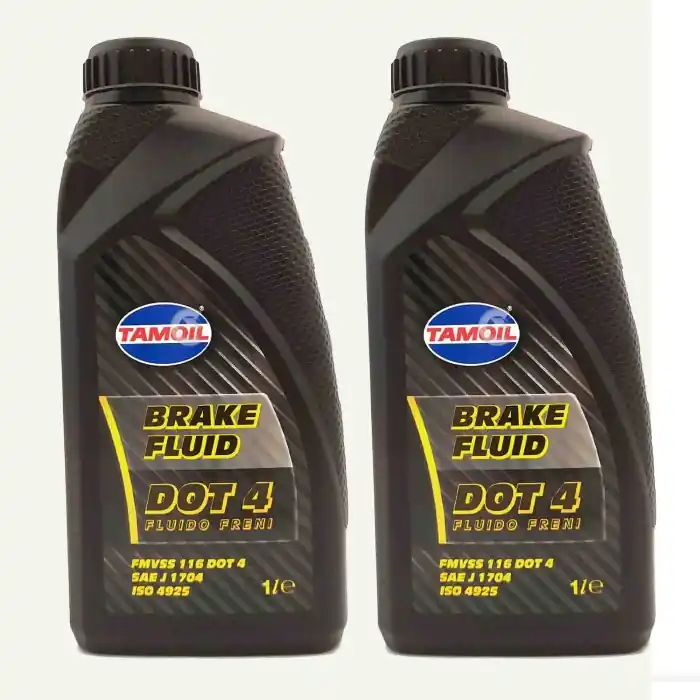 Prezzo Conveniente Tamoil Brake Fluid Dot 4 2 Litri Fluido Lubrificante Freni A Disco Ed A Tamburo