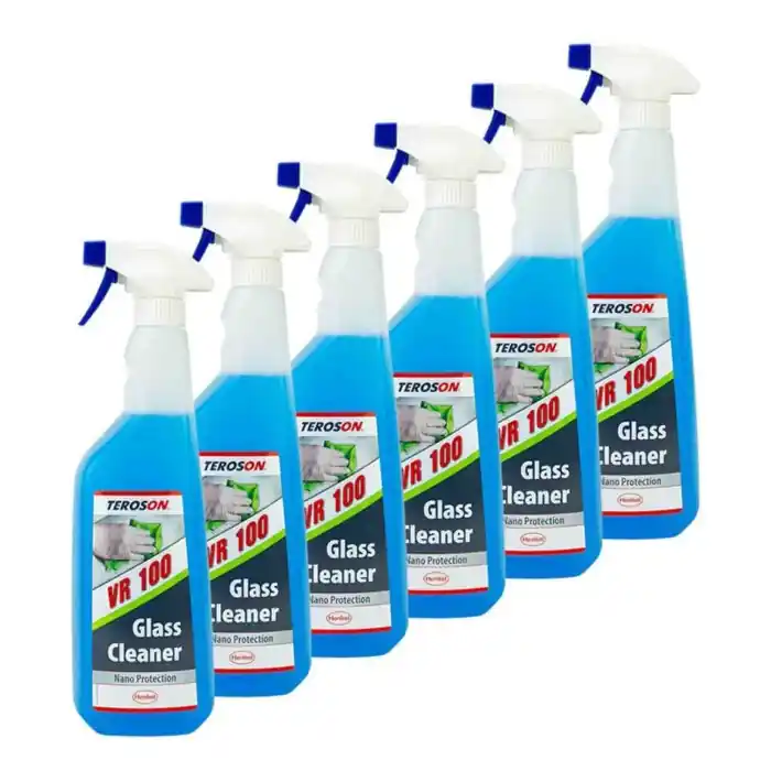 Scelto Dai Clienti Teroson Vr100 Glass Cleaner 2012089 6 Pezzi X 1 Litro Detergente Cristalli Plexiglass