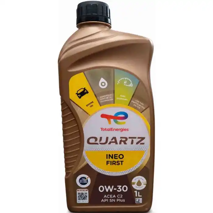 Offerta Lampo Total Quartz Ineo First 0w-30 Olio Motore Auto Ibride E Start & Stop