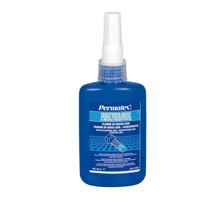 Frenafiletti "media Resistenza" Blu Specifiche Primo Equipaggiamento 50 Ml Permatex Di Tendenza