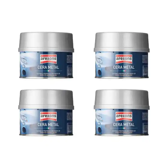 A Buon Prezzo Arexons Cera Metal 8271 250ml Lucidatura E Proteggi Rapida Carrozzeria 4 Pezzi