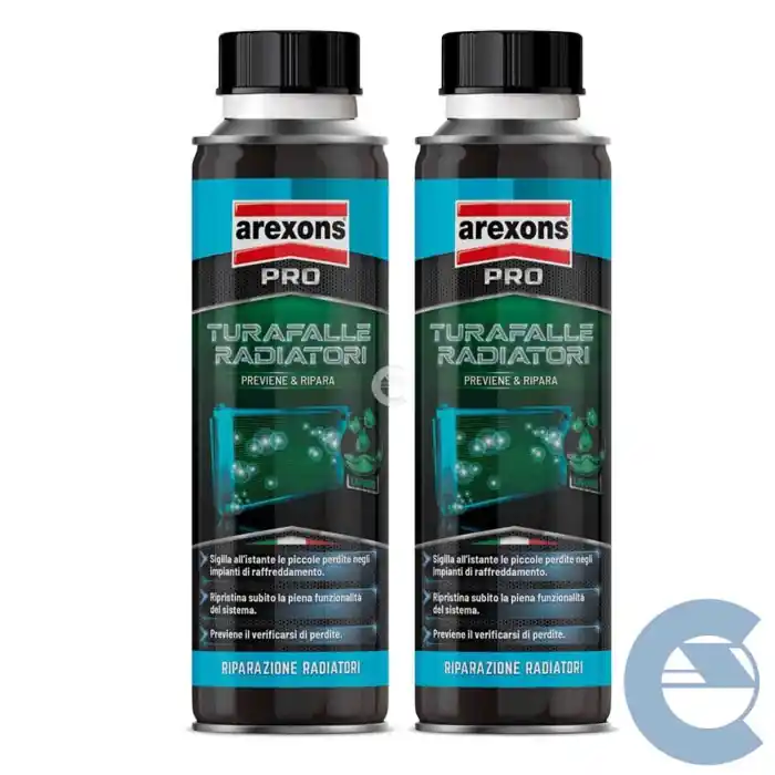 Arexons 3571 Turafalle Perdite Radiatore 2 Pezzi X 300 Ml. Professionale
