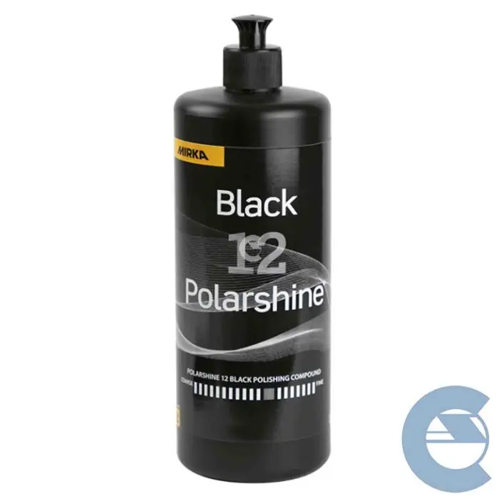 Must-Have Mirka 7991210111b Cera Per Lucidatura Nera Polarshine 12 Black Bottiglia 1 Litro