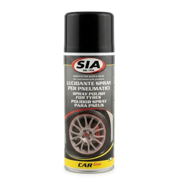 Sia 8548 Nero Gomme Lucidante Spray Per Pneumatici. Protegge E Ravviva Il Colore Dei Pneumatici Preservandoli Da Screpolature Spedito Oggi