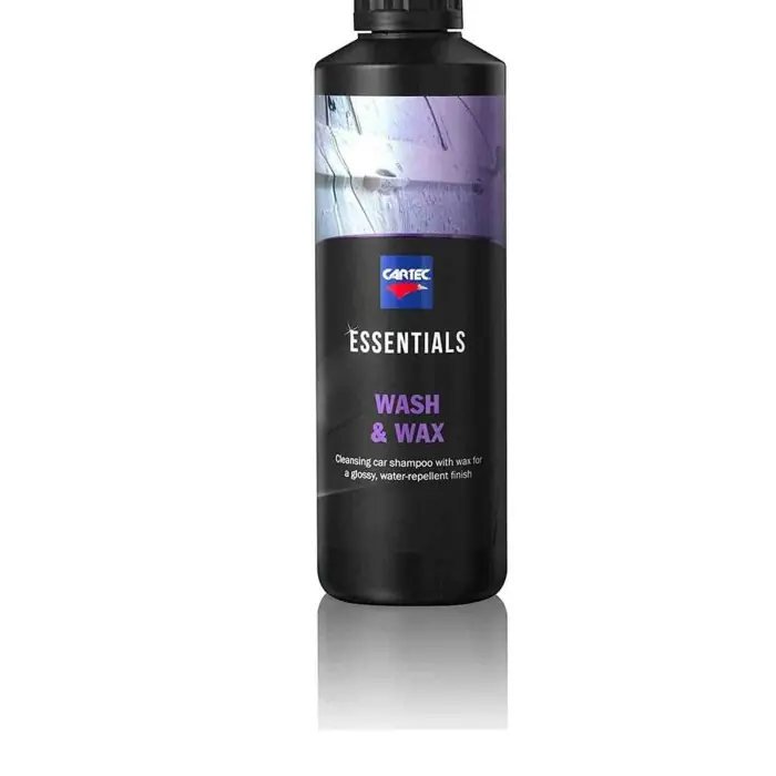 Cartec Shampoo Per Auto Con Cera Idrofobica E Protettiva Essentials Wash & Wax - 500ml Prezzo Basso