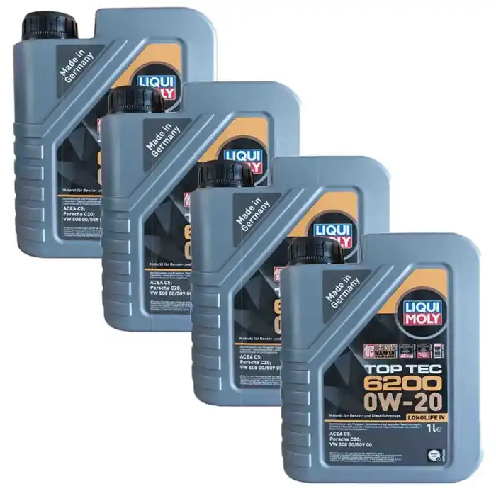 Ordina Subito Liqui Moly 20787 Olio Motore Top Tec 6200 0w20 Acea C5 Longlife Iv. Confezione Da 4 Litri.