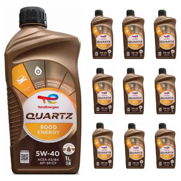 Compra Adesso Total Quartz 9000 Energy 5w-40 Olio Motore Benzina Gpl E Diesel Fap Dpf 10 Litri