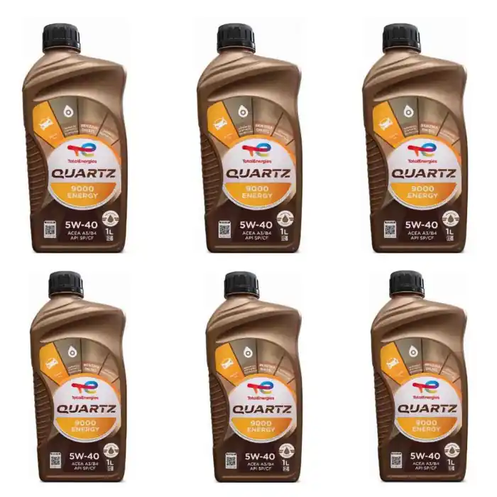 Total Quartz 9000 Energy 5w-40 Olio Motore Benzina Gpl E Diesel Fap Dpf 6 Litri Prezzo Ridotto