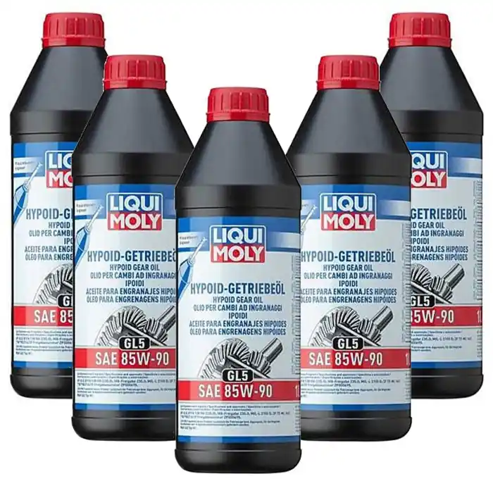 LIQUI MOLY 1035 Olio per cambi ad ingranaggi ipoidi (GL5) SAE 85W-90. KIT PROMOZIONE 5 LITRI Reso Gratuito