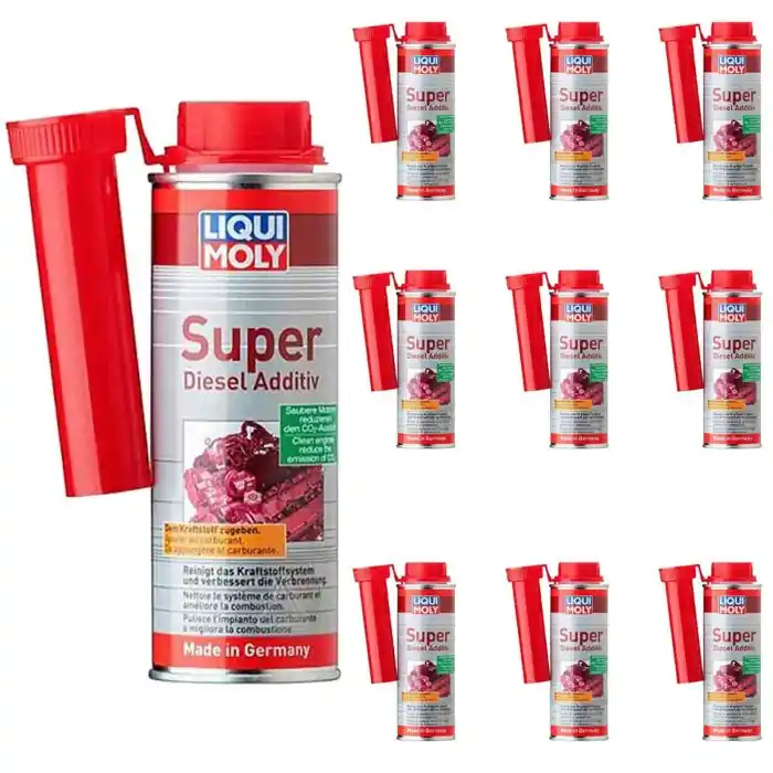 Liqui Moly Super Diesel Additive Kit 10 Pezzi X 250 Ml 1806 Pulizie Iniettori Diesel Novità
