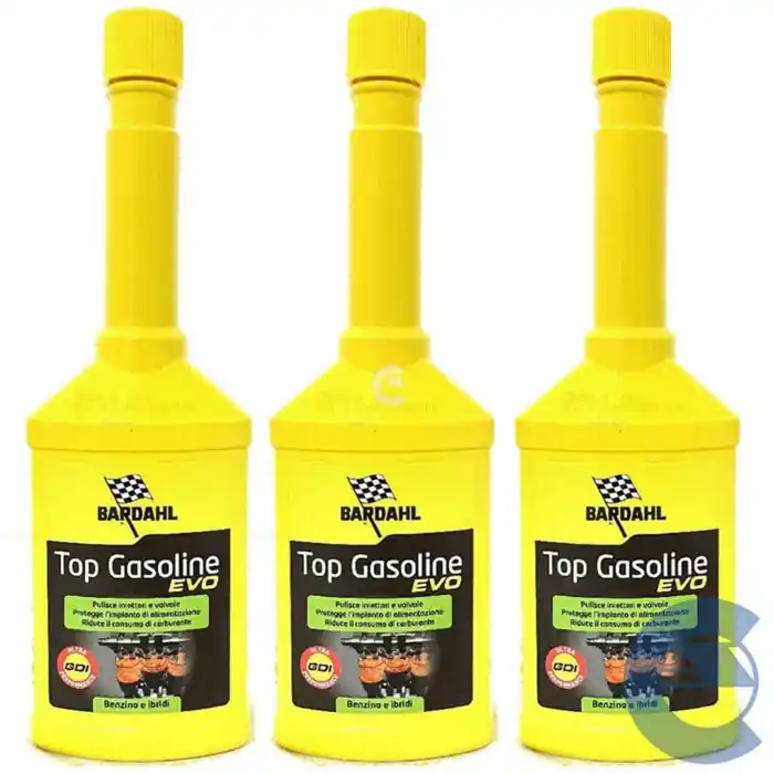 Bardahl Top Gasoline Ex Top Benzina Additivo Multifunzione 250ml 3x Nuova Formula Reso Gratuito