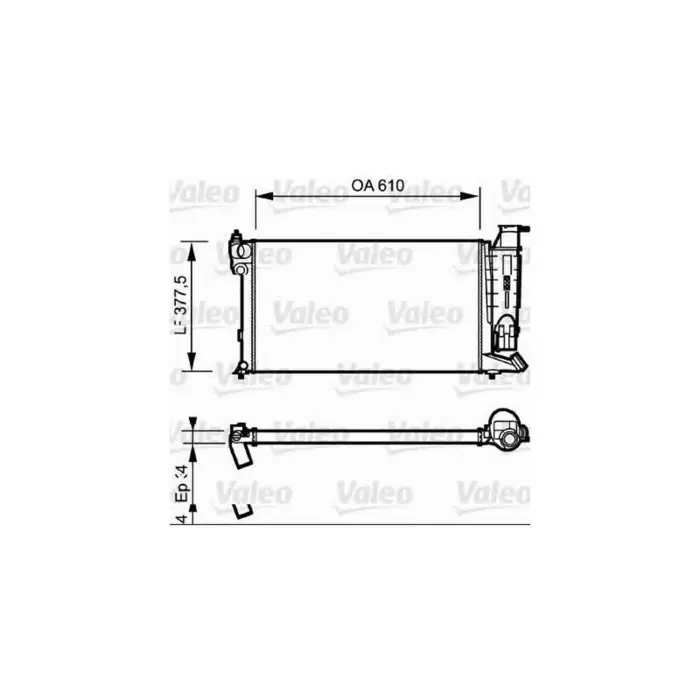 Valeo Radiatore Motore 730985 Prezzo Basso