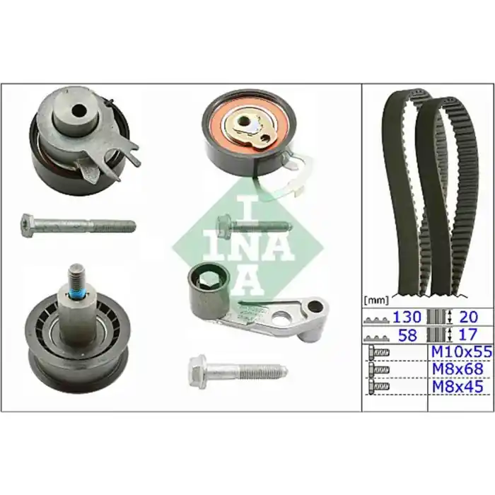Più Venduto Kit cinghie dentate 530 0089 10 SCHAEFFLER INA per AUDI VW SEAT SKODA