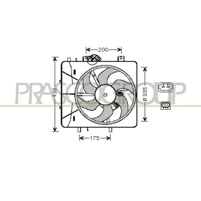 Ultima Occasione Ventola Per Citroen C2 Dal 2003 Al 2007