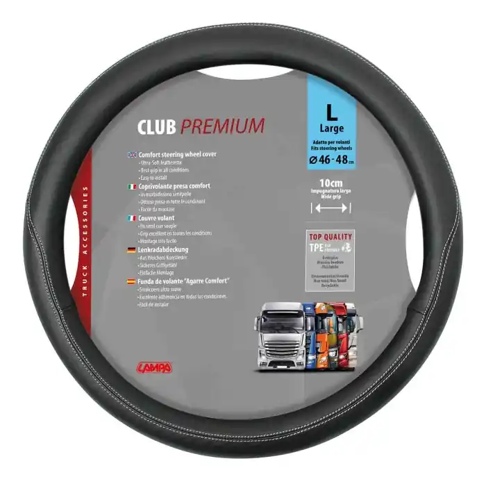 Club Coprivolante In Skeentex L Ø 46/48 Cm Nero Coprivolanti In Skeentex Coprivolanti Vendita Finale