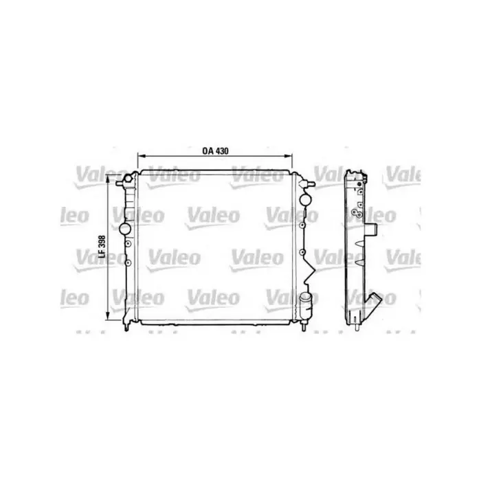 Più Venduto Valeo Radiatore Motore 810995