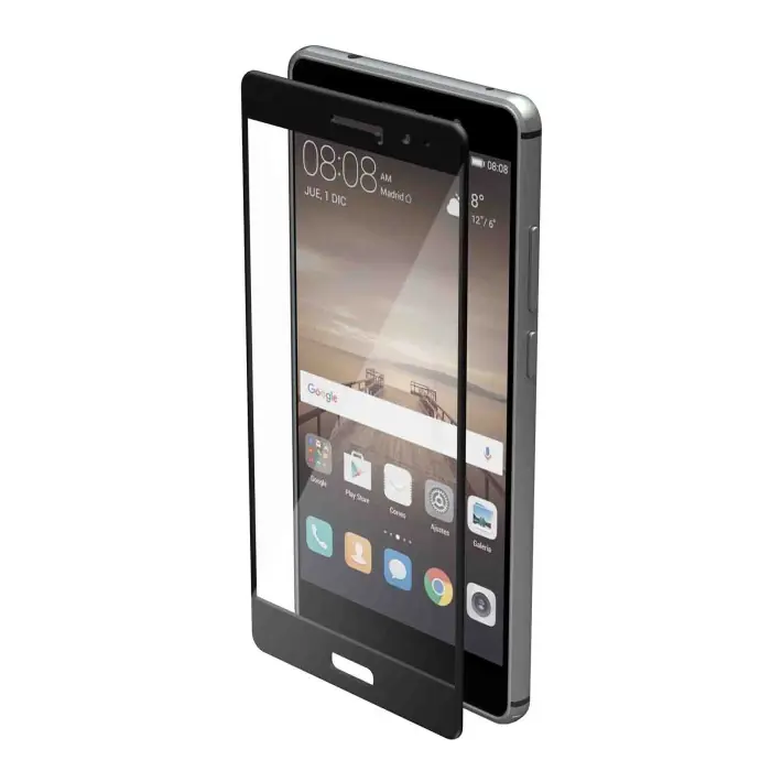 Nuovo Arrivo Phantom Vetro Temperato Protettivo Da Bordo A Bordo Huawei Mate 9 Glossy Black Protezioni Schermo