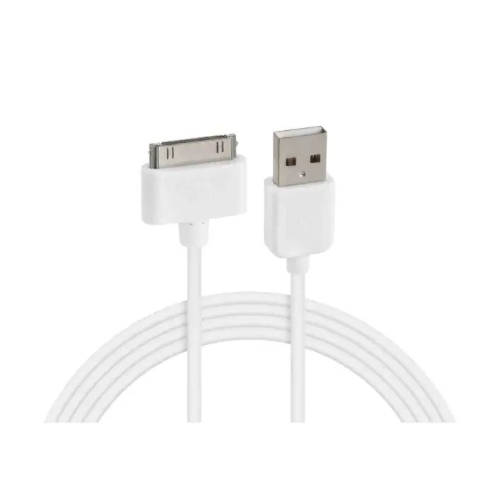 Cavo Usb Apple Dock 30 Pin 100 Cm Bianco Apple Lightning/8 30 Pin Cavi Offerta Limitata