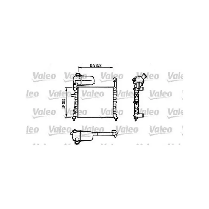 Economico Valeo Rad.mot.ft Tipo 1100 811069