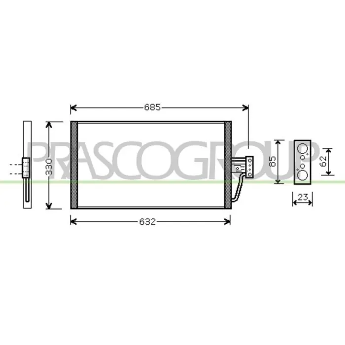 Condensatore Per Bmw 5 Series - E39 Dal 1995 Al 2000 Compra Online