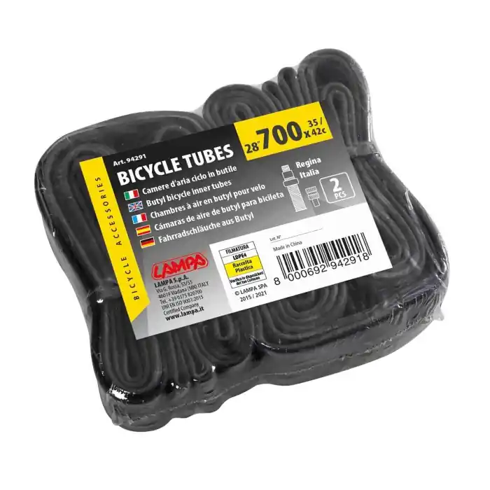 Offerta Del Giorno Camere Aria In Butile 2 Pz Valvola Italia 700 X 35/42 C Camere Aria