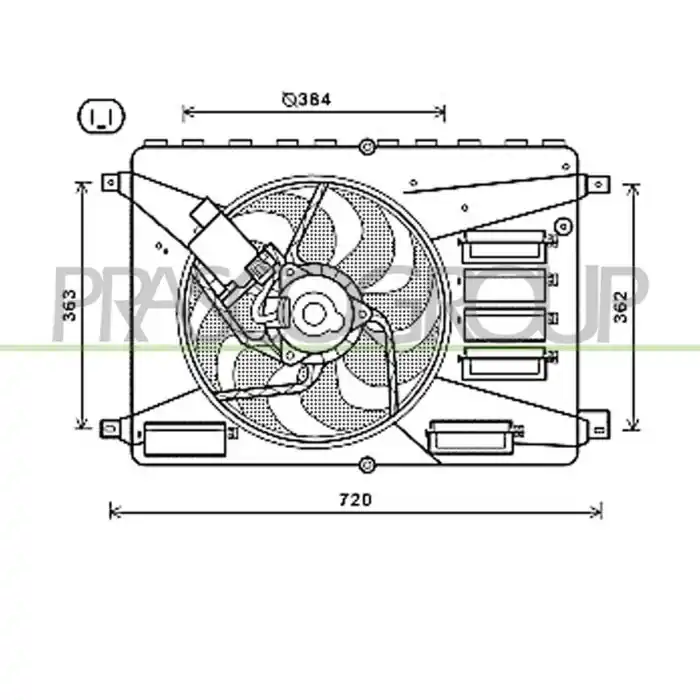 Nuovo Arrivo Ventola Per Ford Galaxy Dal 2006 Al 2010