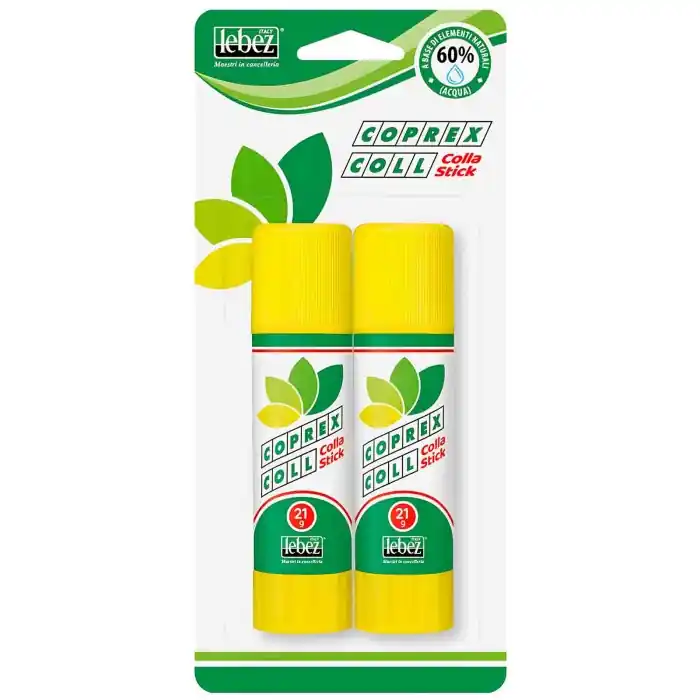 Colla Coprex In Stick Da 21 G Set 2 Pz Cancelleria Reso Gratuito