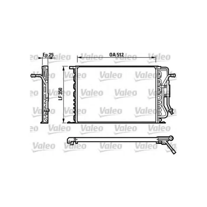 Valeo Rad.a C Ford Fiesta 1.4 1.8dti 96-01 Ultime Pezzi