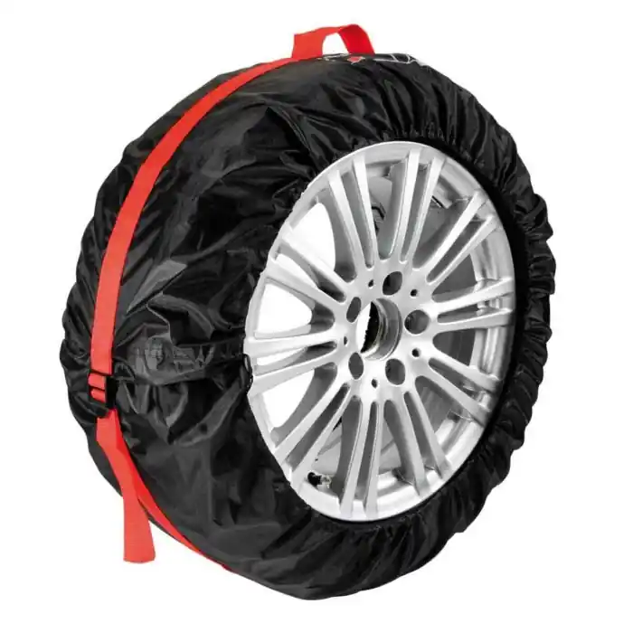 Spedito Oggi Tyre Wrap Basic Set 4 Copriruota L 13" 19" Auto Parcheggio