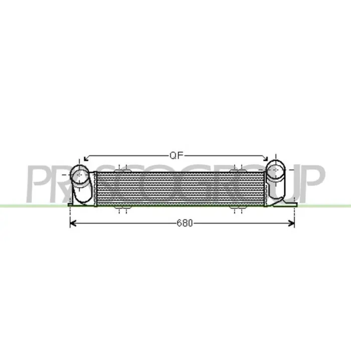 Più Venduto Intercooler Per Bmw 3 Series - E90/e91 Dal 2005 Al 2009