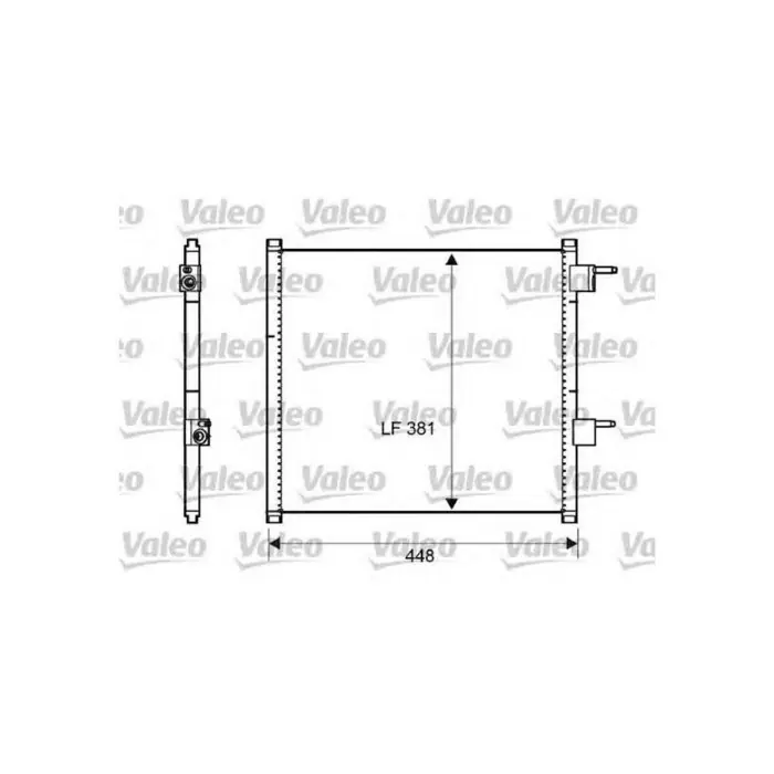 Super Prezzo Valeo Rad.a C Ford Ka 817225 97-