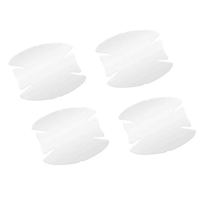 Ultima Occasione Pellicole Antigraffio Per Incavi Maniglie Set 4 Pz 8x8 Cm Pellicole Protettive Protezione