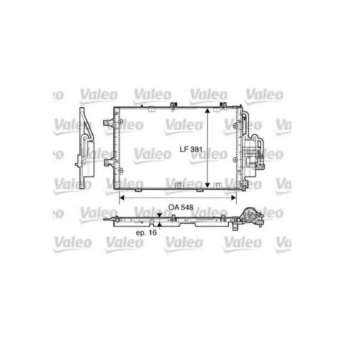 Prezzo Conveniente Valeo Rad.a C Opel Corsa C 1.2 1.4 00-03