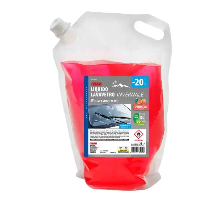 Liquido Detergente Cristalli Pronto All'uso ( 20°c) 3000 Ml Pompelmo Liquido Lavavetri Lampa Promo Stagionale