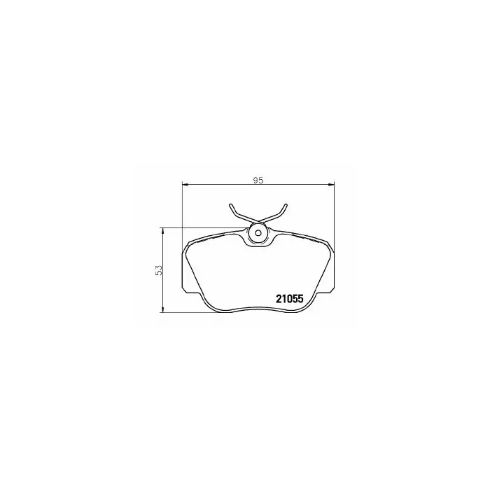 Acquista Ora Pastiglie Freno Mercedes-benz 190 E 2.3 1986 09-1991 08 Mintex