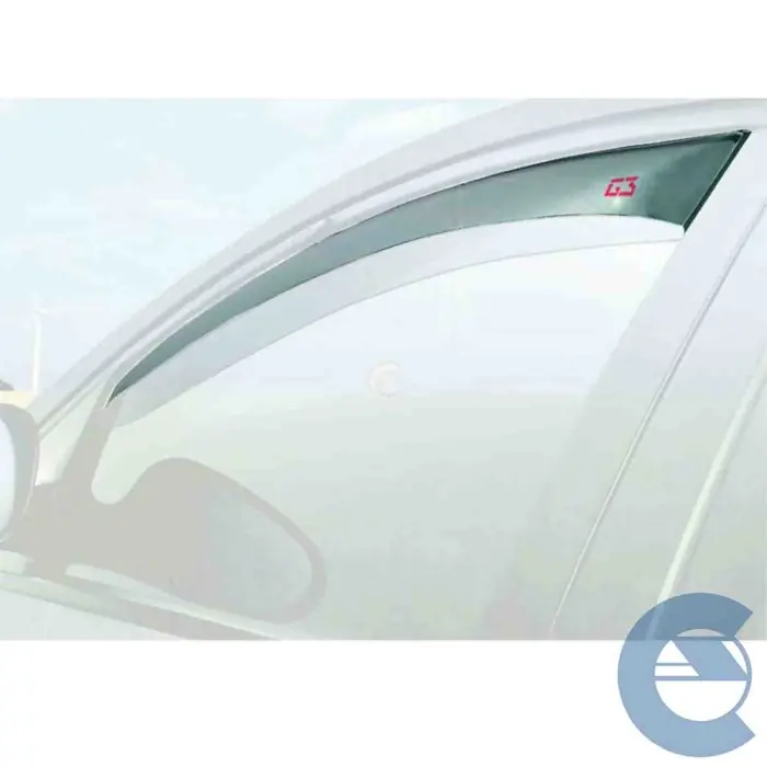 Spedizione Espresso G3 19.208 Coppia Deflettori Anteriori Auto Per Nubira 5 Porte Dal 2003 In Poi. Colore Fume