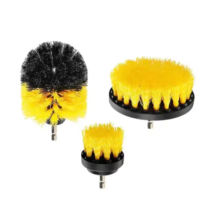 Di Tendenza Vortex Kit 3 Spazzole Per Trapano Ø 10/8/5 Cm Spazzole Pulizia Lavaggio